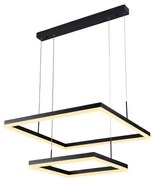 LED Stmievateľný luster na lanku LED/90W/230V 3000-6500K + diaľkové ovládanie