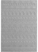 Koberec HELIX 3D Boho sivý