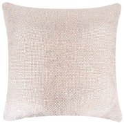 Ružový vankúš so striebornou patinou Gypsy - 45 * 10 * 45cm