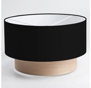 Univerzálne tienidlo KERIA pr. 50 cm čierne/hnedé