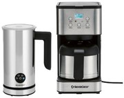 Silvercrest®  Kávovar na filtrovanú kávu + Napeňovač mlieka EDS SMA 500 H1  (800011599)