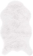 Biela umelá kožušina Tiseco Home Studio Sheepskin, 80 × 150 cm