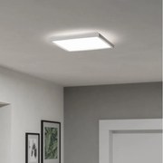 Eglo 901449 -LED Kúpeľňové stropné svietidlo ROVITO 13,4W/230V 29x29cm IP44 biela