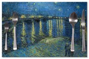 Sablio Prestieranie Hviezdna noc nad Rhônou - Vincent van Gogh: 40x30cm