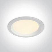 Moderné svietidlo ONE LIGHT WHITE CCTV 10130UV/W/V