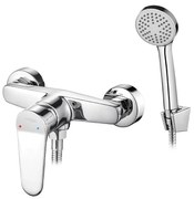 Kuchinox Atez, nástenná sprchová batéria s ručnou sprchovou súpravou, chrómová, LAV-BTK_041D