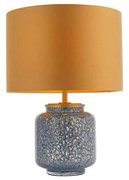 Endon 93067 - Stolová lampa ZINNIA 1xE27/10W/230V modrá/zlatá