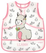 BABY ONO Umývateľný podbradník - zástera 30x35 cm Baby Ono lama