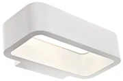 Vonkajšie nástenné svietidlo REDO CONTOUR biela LED IP54 9905