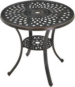 CH Záhradný hliníkový okrúhly stôl Mondrich