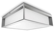 Philips - Vonkajšie stropné svietidlo SKIES 2xE27/14W/230V IP44 šedá