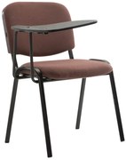 Stolička Ken s skladacím stolíkom látka - hnedá