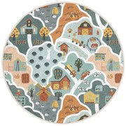 Prateľný detský hrací koberec ø150 cm Farmer's Life – Mila Home