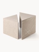 Súprava konferenčných stolíkov's mramorovým vzhľadom Vilma, 2 ks