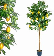 PLANTASIA 1408 Umelá kvetina strom - citrónovník - 184 cm