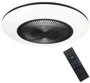 Brilagi - LED Stmievateľné svietidlo s ventilátorom AURA LED/38W/230V čierna + DO BG0372