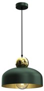 Luster na lanku HARALD 1xE27/60W/230V zelená