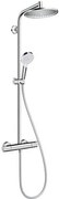 Hansgrohe Crometta S sprchový systém na stěnu s termostatickou batériou chróm 27267000