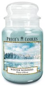 PRICE´S MAXI sviečka v skle Winter Wonders - horenie 150h