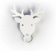 Vešiačik na kľúče Qualy Deer Key Holder, jeleň biely
