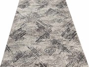 DY Sivý moderný koberec s abstraktným vzorom Panamero 02 Rozmer: 80x150 cm