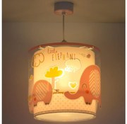 Dalber 61332S - Detský luster LITTLE ELEPHANT 1xE27/60W/230V