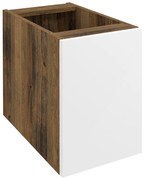 Sapho Sapho, WAVE skrinka spodná dvierková 30x45x47,8cm, pravá/ľavá, biela/dub collingwood, WA030-3019