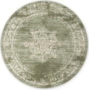 Hanse Home, Kusový koberec Gloria Lydia 106255 Mint kruh, 120x120 (priemer) kruh, zelená, chodba / predsieň