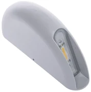 Exteriérové nástenné LED svietidlo Wall, 1x LED 3w, biela