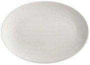 Biely porcelánový tanier Maxwell &amp; Williams Basic, 35 x 25 cm