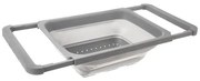 Orion Skladacie silikónové cedidlo do drezu, 39 x 26,5 cm