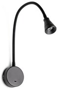 FARO 41030 - LED Flexibilná lampička BEL LED/3W/230V čierna