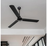 ZEVENTI - Stropný ventilátor TOFINO čierny