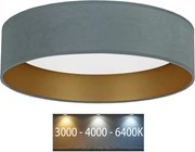 Brilagi - LED Stropné svietidlo VELVET LED/24W/230V 3000/4000/6400K mintová/zlatá