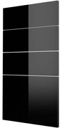 Dvierka Platinium D4M/D4E/D4H/D4A 40 black