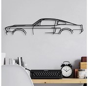 Nástenná dekorácia 70x15 cm auto kov