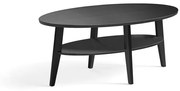 Konferenčný stolík HOLLY, 1200x700x500 mm, čierny