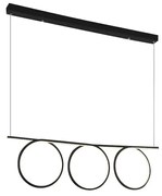 Závesné LED svietidlo Loop, 1x LED 60w, 3000k, b