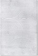 ELLE Decoration, Kusový koberec New York 106203 White, 120x170, biela, chodba / predsieň