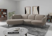 XXXLutz ROHOVÁ SEDAČKA, textil, taupe Sit & More - Sedačky - 000144018546