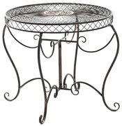 Kovový stôl Sheela - Bronzová