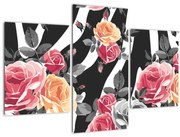 Obraz rozkvitnutých ruží (90x60 cm)