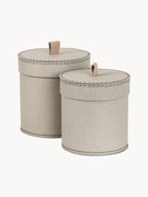 Úložné škatule Leonore, 2 ks