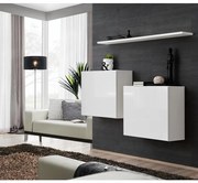 Skrinka + polička Switch Sb I Biely