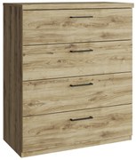 Komoda DORSI 4S, dub Navarra