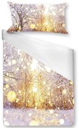 Gipetex Natural Dream 3D talianská obliečka 100% bavlna Alba - 140x200 / 70x90 cm