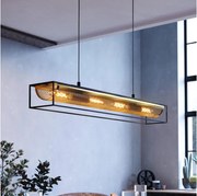 Eglo 43788 - Luster na lanku NOHALES 4xE27/40W/230V