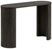 Tmavohnedý konzolový stolík v dekore duba 38x114 cm Bibione – House Nordic