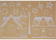 DECOLED Dekoratívna nálepka na okno A4 street