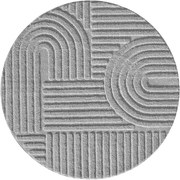 Svetlosivý okrúhly koberec ø 160 cm Art – Ayyildiz Carpets